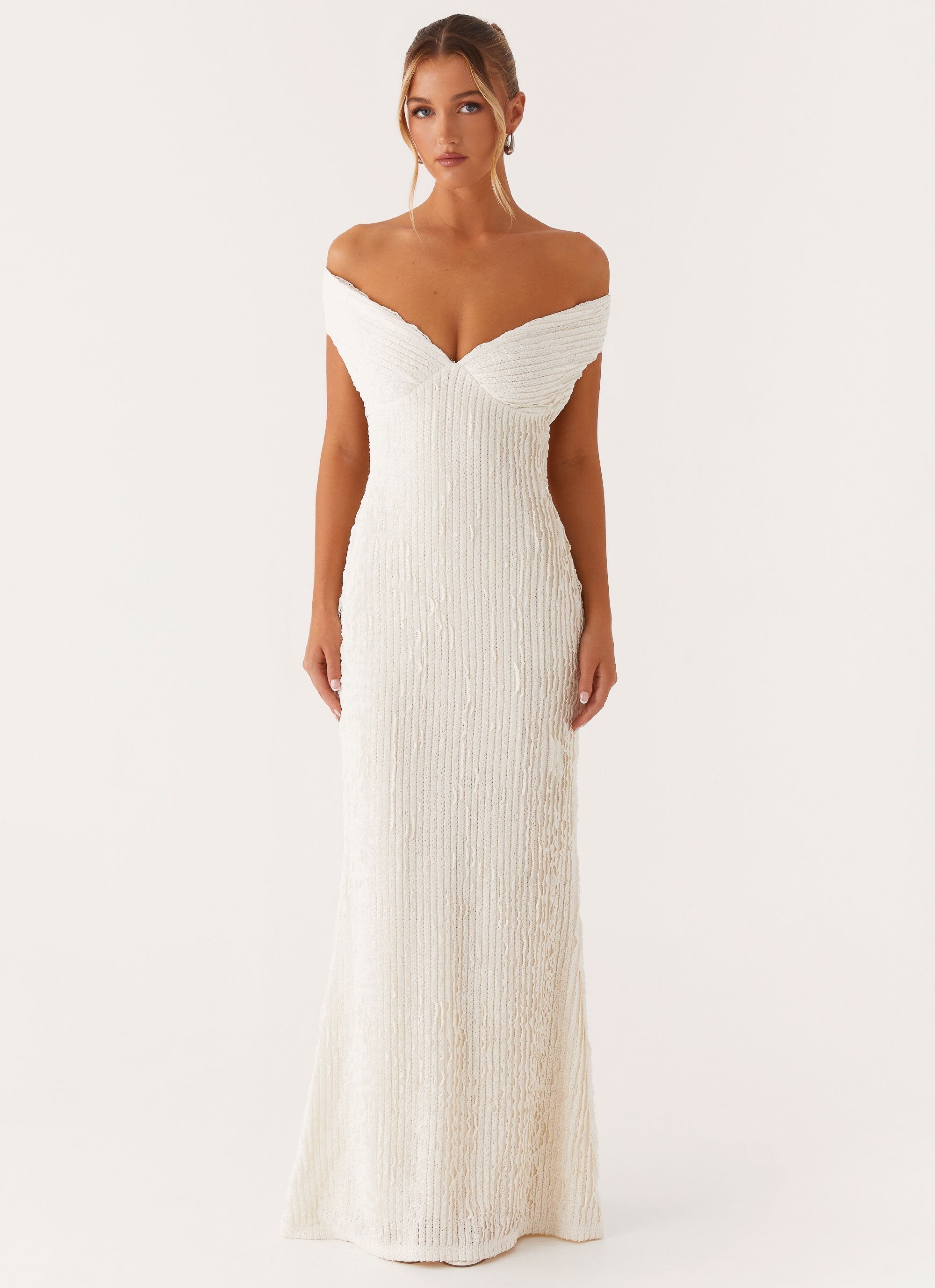 Mae Off Shoulder Maxi Dress