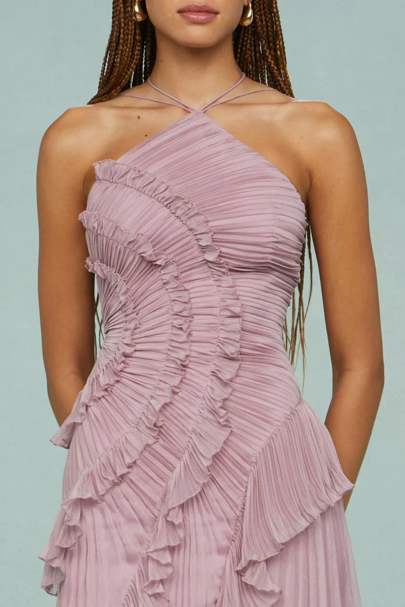 Sienna Ruffle Maxi Dress