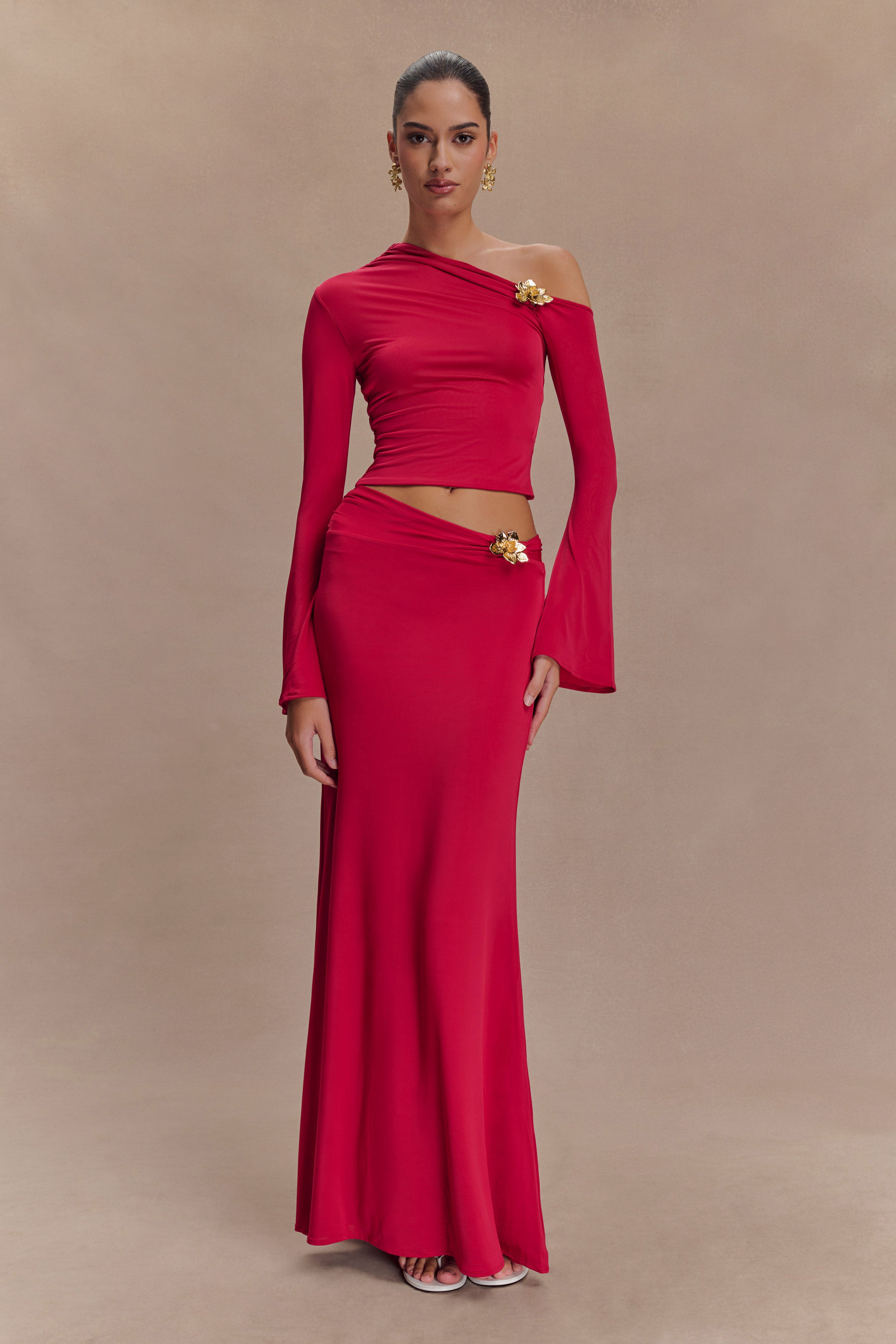 Saphina Floral Two-Piece Set