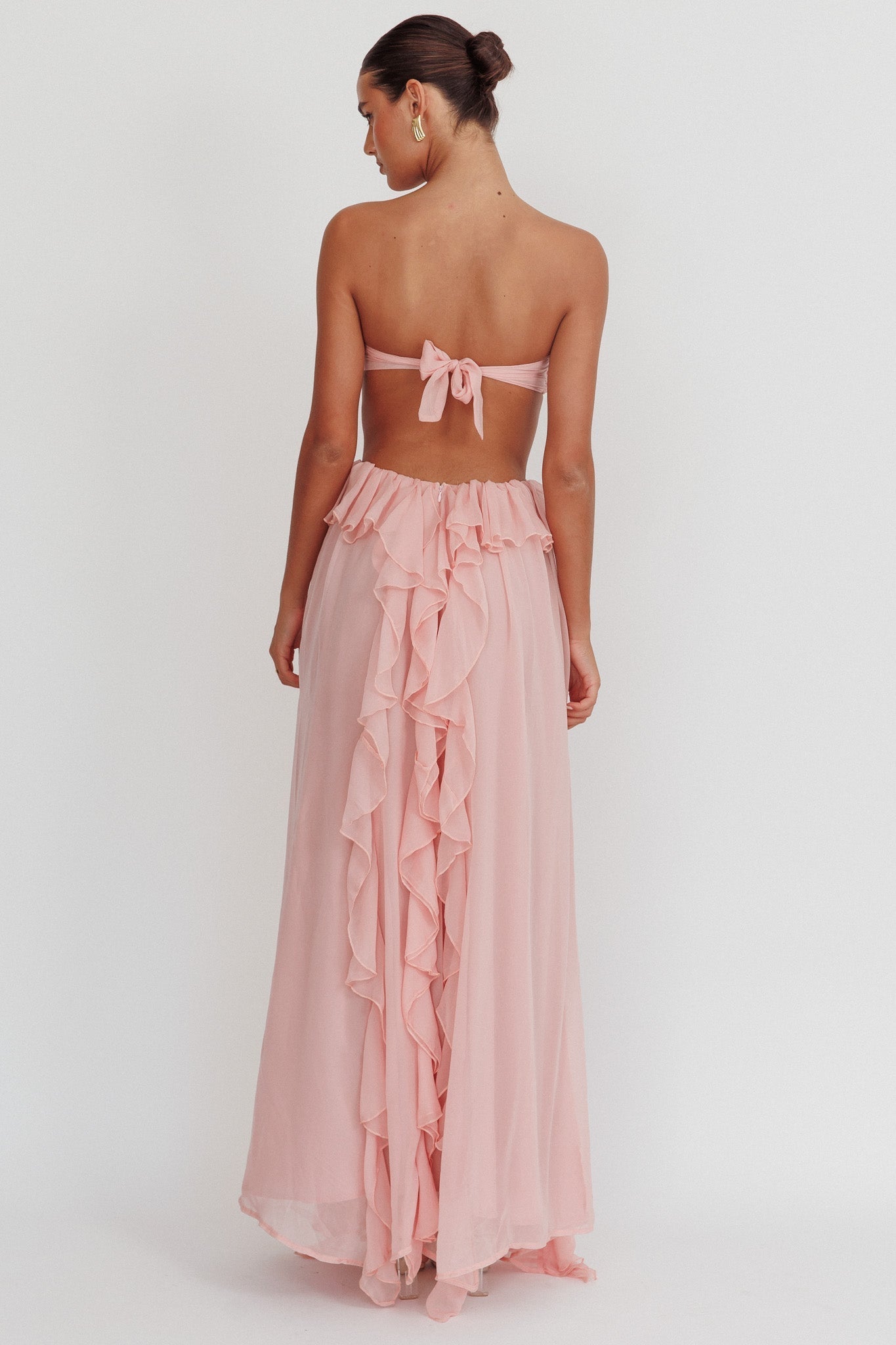 Quilla Ruffle Maxi Dress