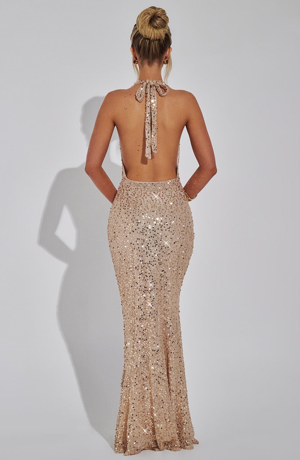 Ruby Glitter Maxi Dress