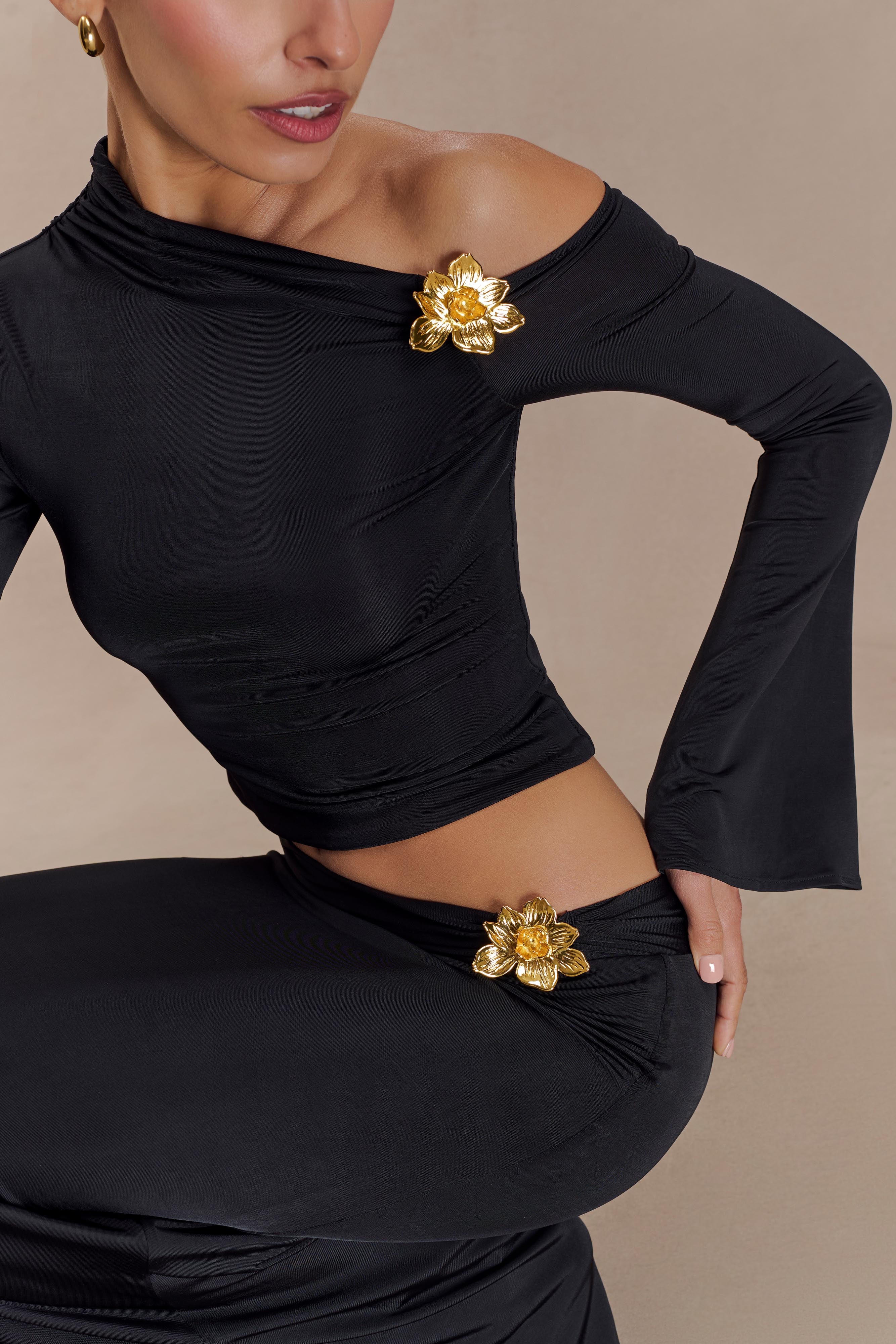 Saphina Floral Two-Piece Set