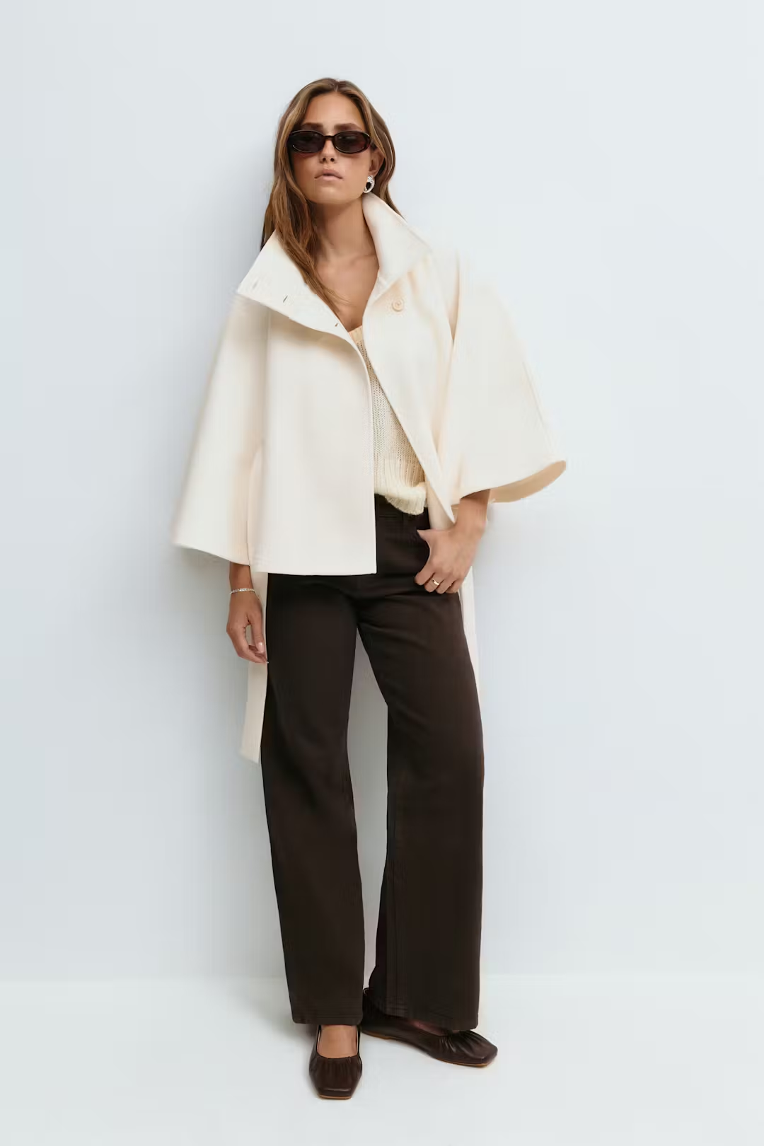 Gianna Cape Belt Coat