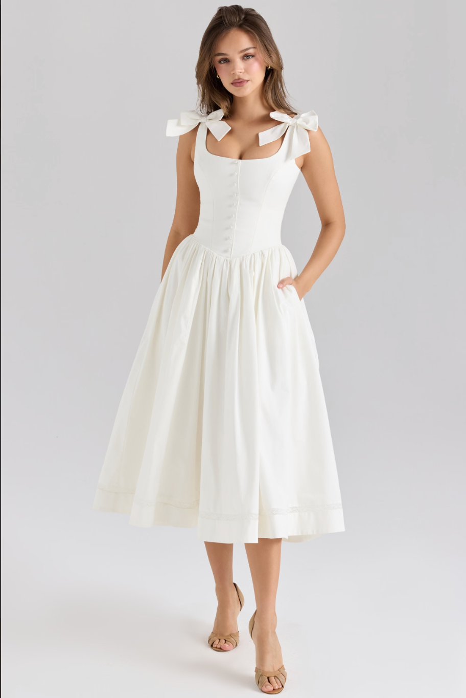 Mia Elegant Midi Dress