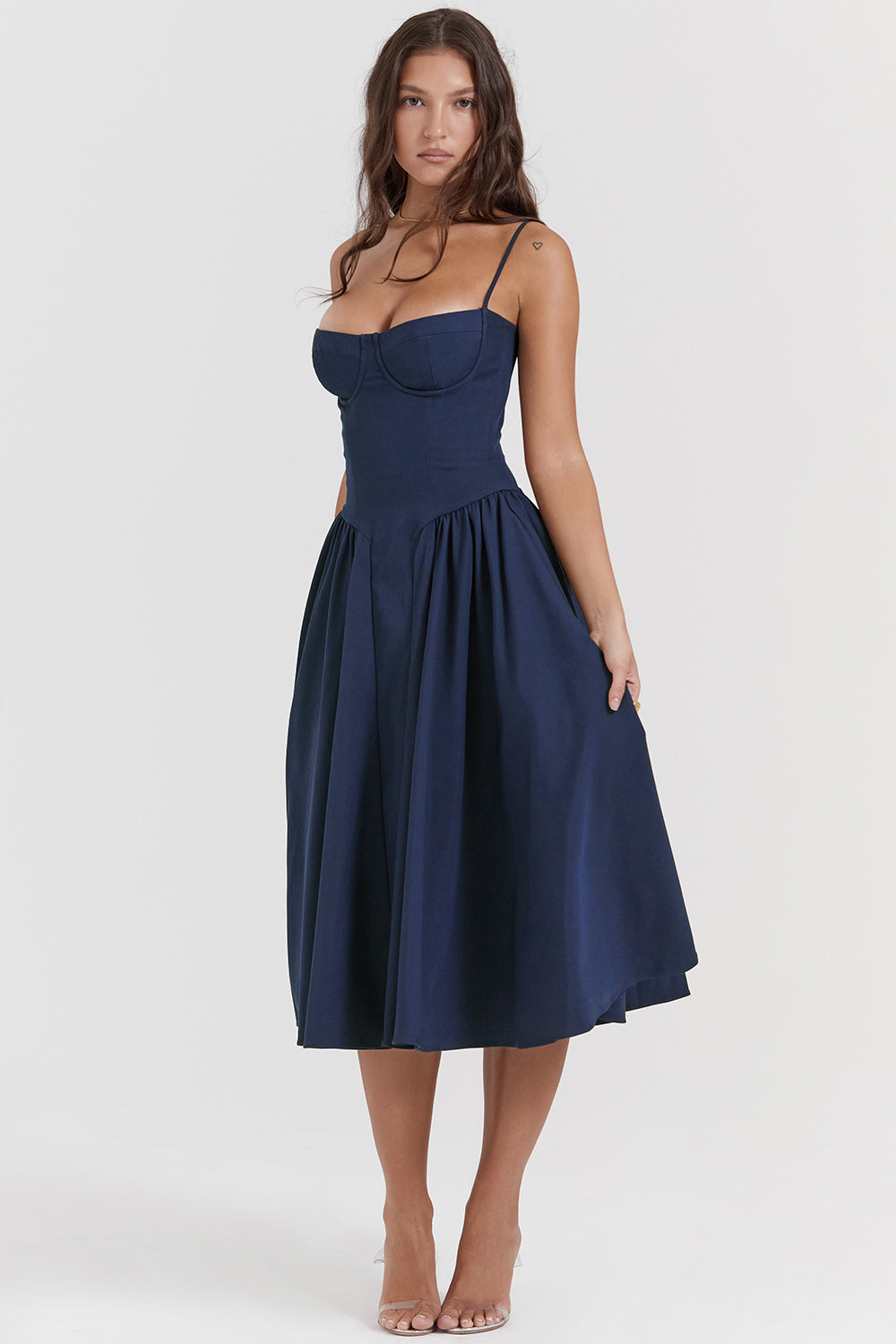 Lory Elegant Midi Dress