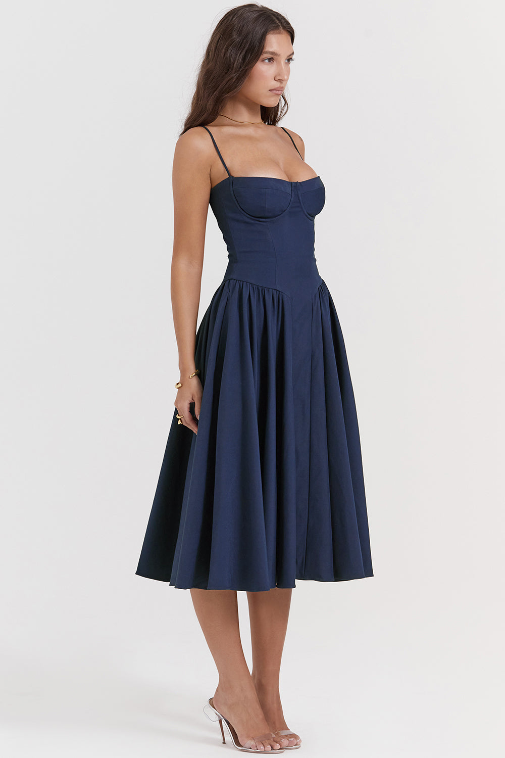 Lory Elegant Midi Dress